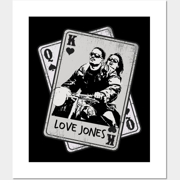 Retro Love Jones Card Style Wall Art by Slepet Anis